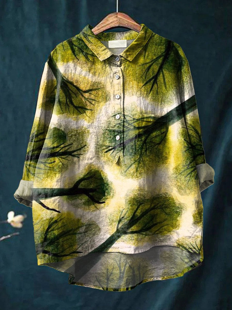Camisa de estilo vintage atemporal
