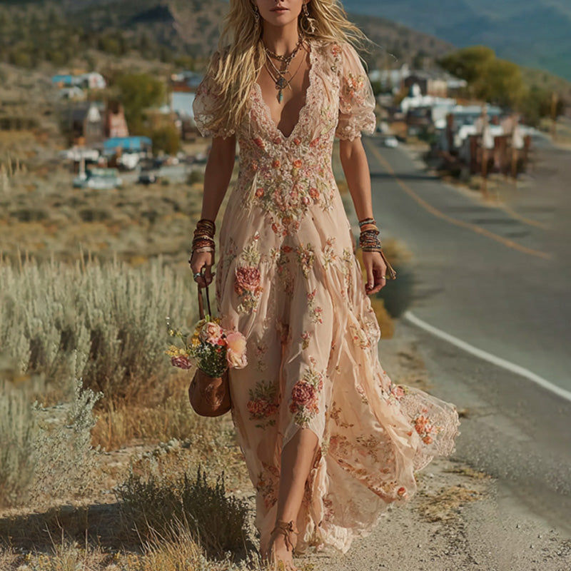 Vestido vintage clásico
