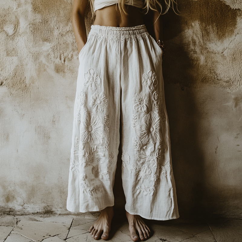 Pantalones de diseño elegante