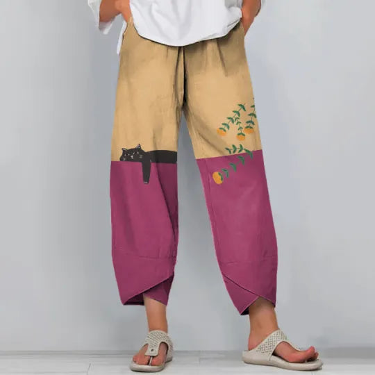 Pantalones de diseño cuidado