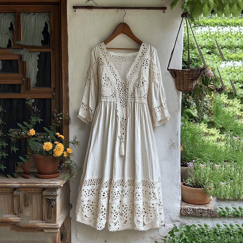 Vestido vintage clásico