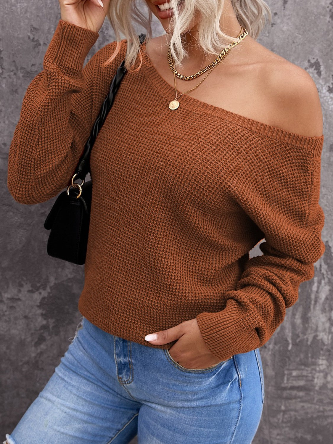 Suéter de inspiración vintage