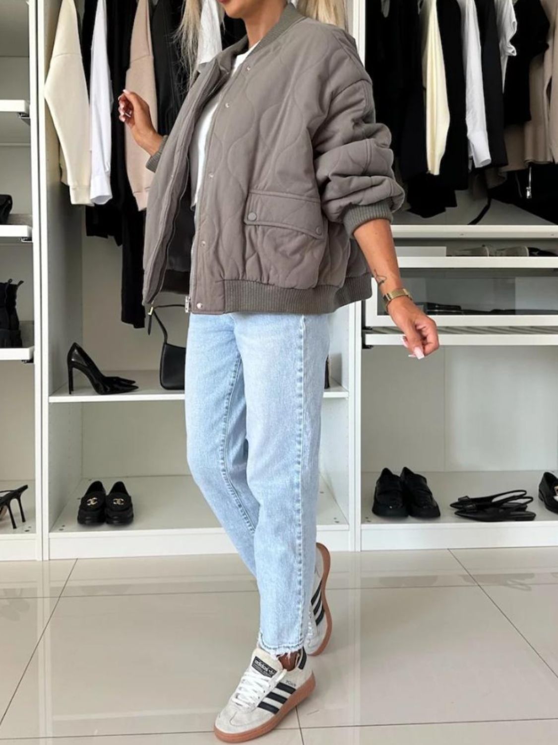 Chaqueta de inspiración vintage