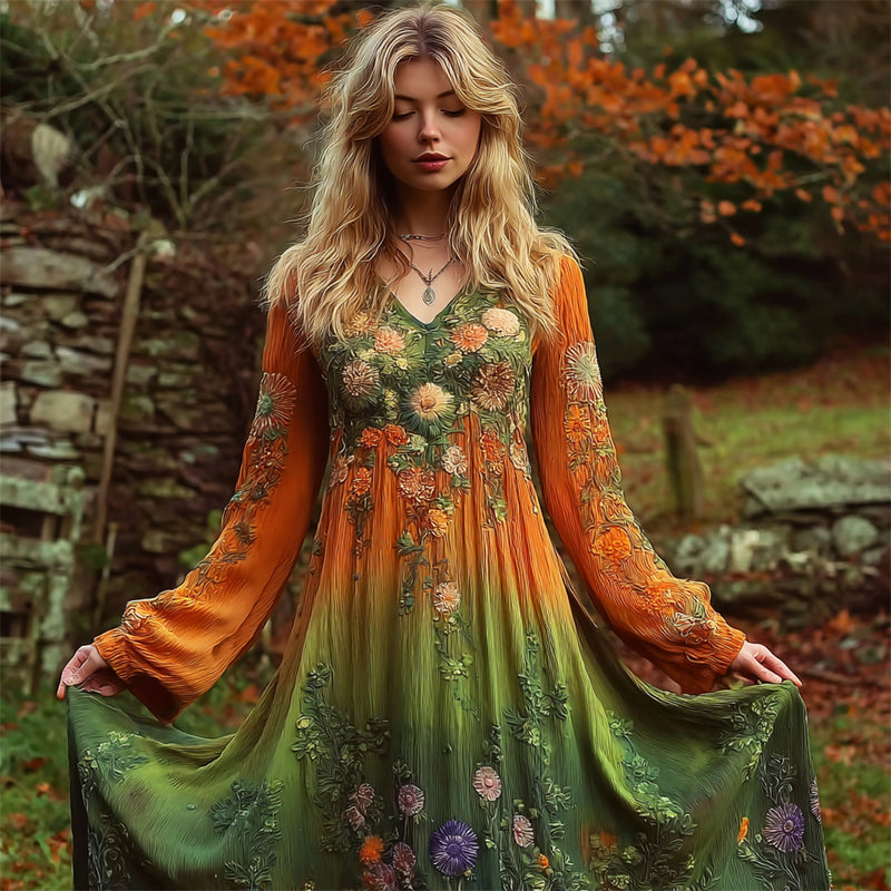 Vestido de inspiración vintage