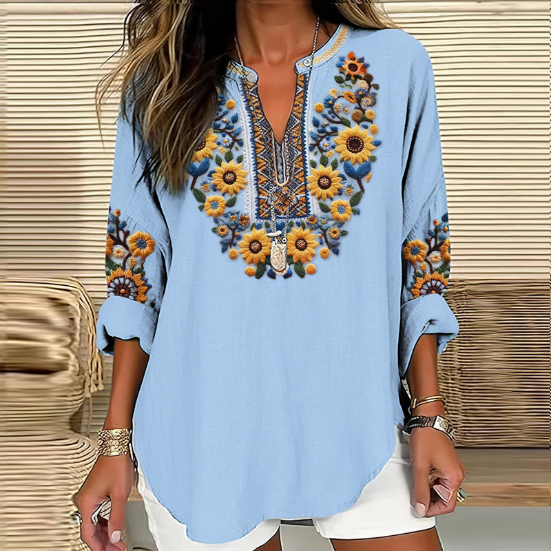 Blusa de diseño cuidado