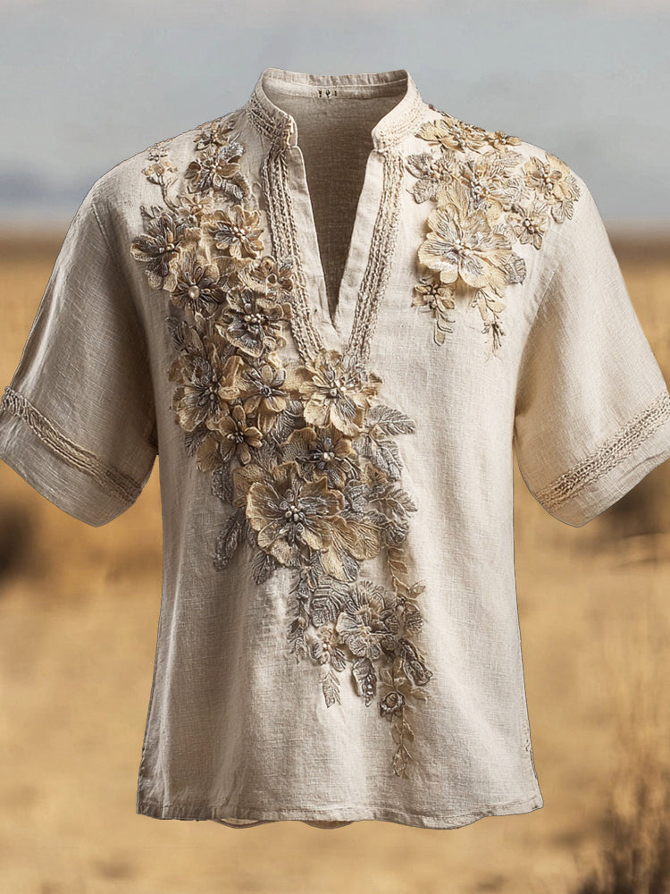 Camisa bellamente confeccionado