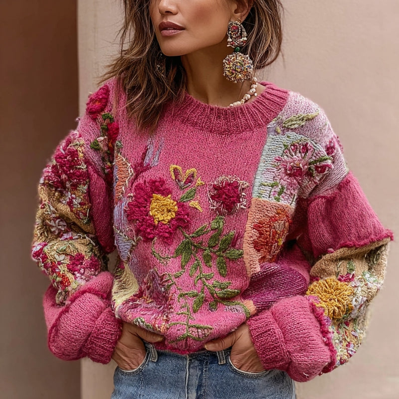 Suéter de estilo vintage atemporal