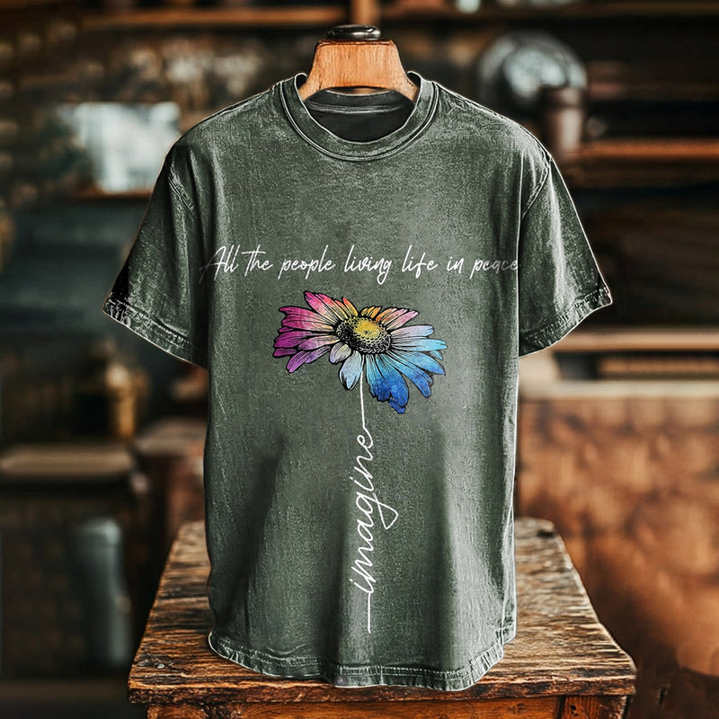 Camiseta de diseño cuidado