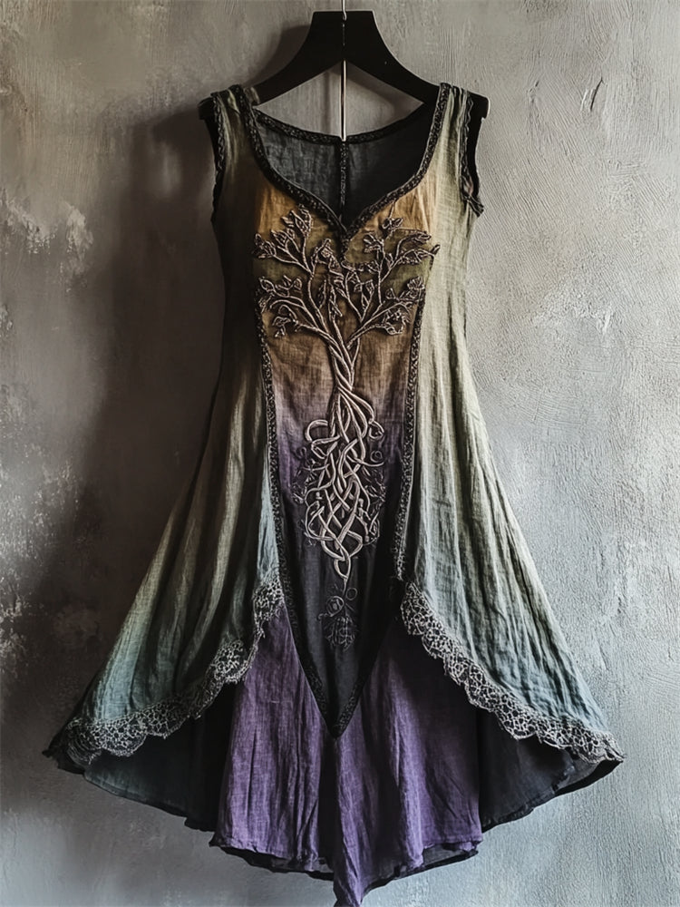 Vestido de estilo vintage atemporal