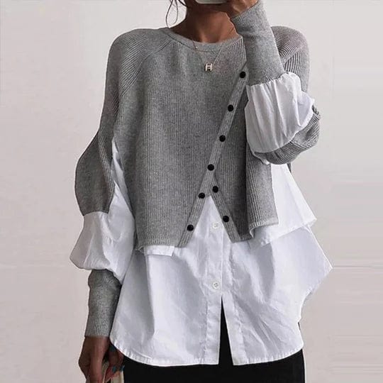 CM | Elegante jersey con camisa