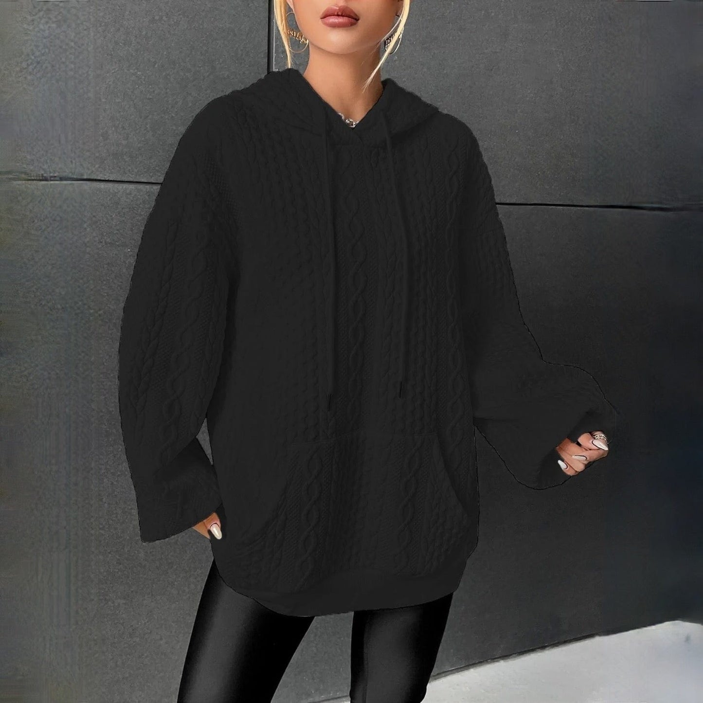 CM | Sudadera con capucha elegante y cómoda