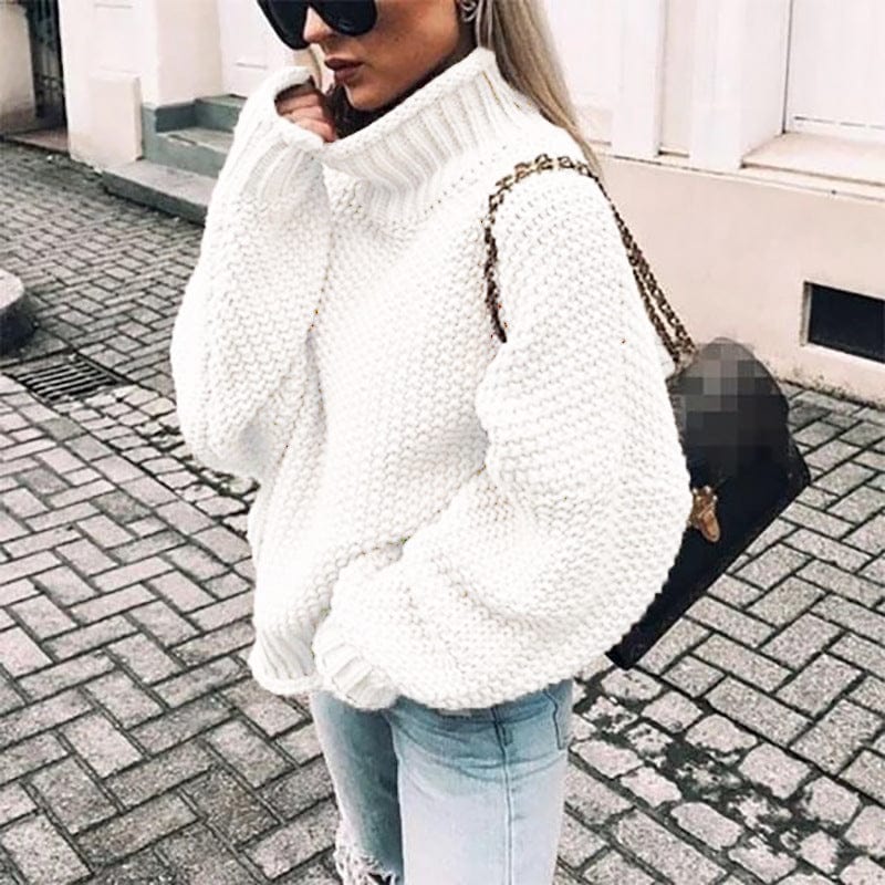 CM | Jumper con cuello medio alto