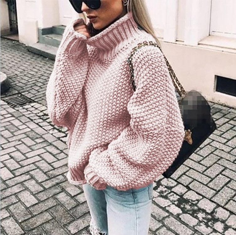 CM | Jumper con cuello medio alto