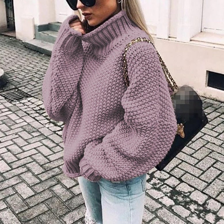 CM | Jumper con cuello medio alto