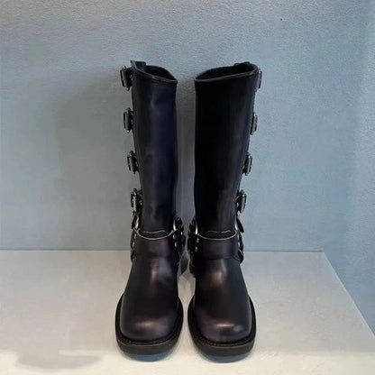 Botas de cuero vintage
