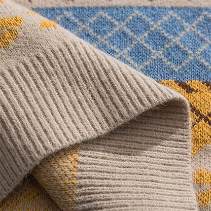 CM | Retro casual jersey de punto 2024