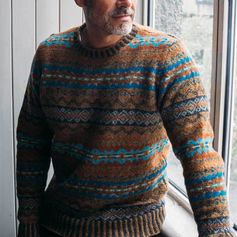 Suéter de diseño clásico