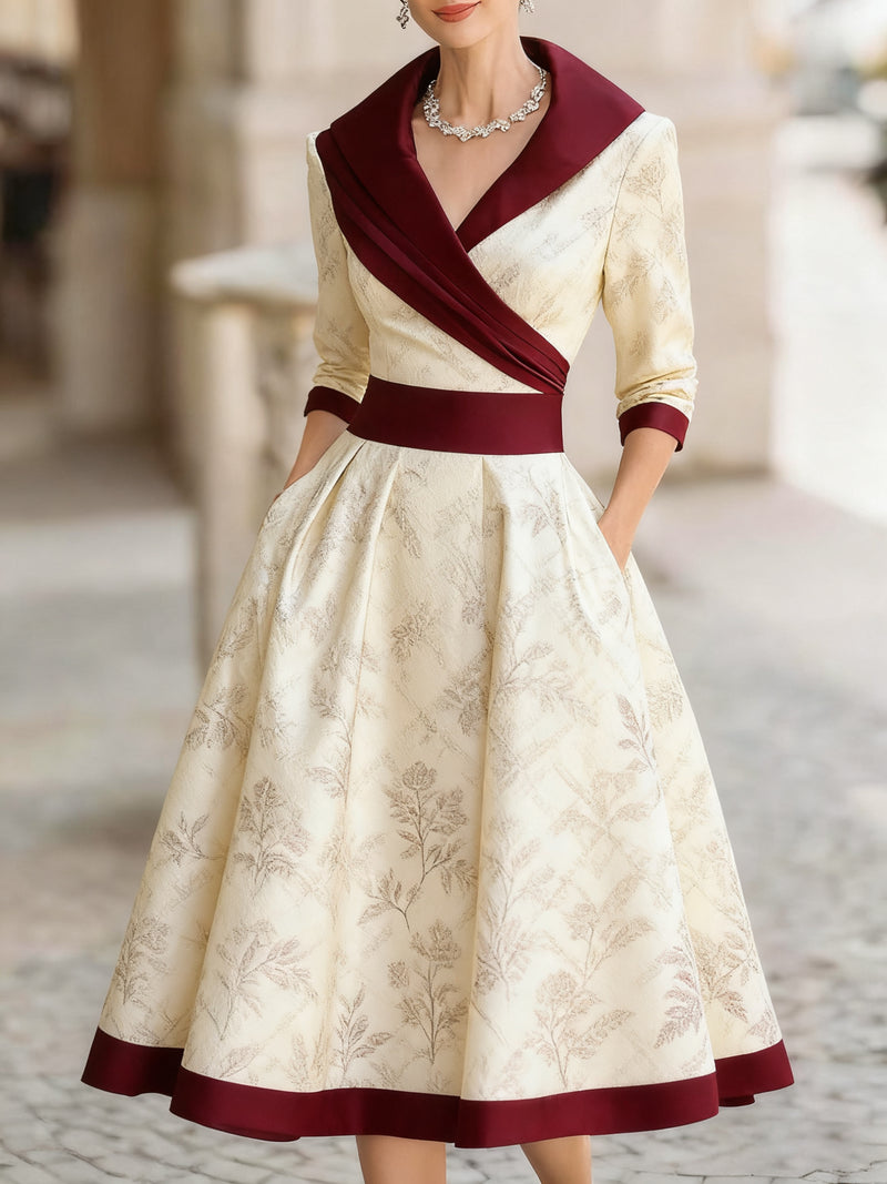 Vestido vintage clásico