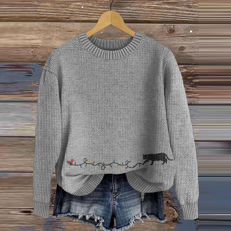 Suéter de estilo vintage atemporal