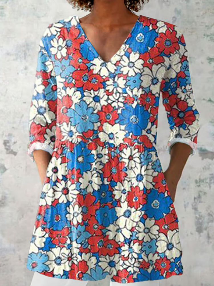 Camisa de estilo vintage atemporal