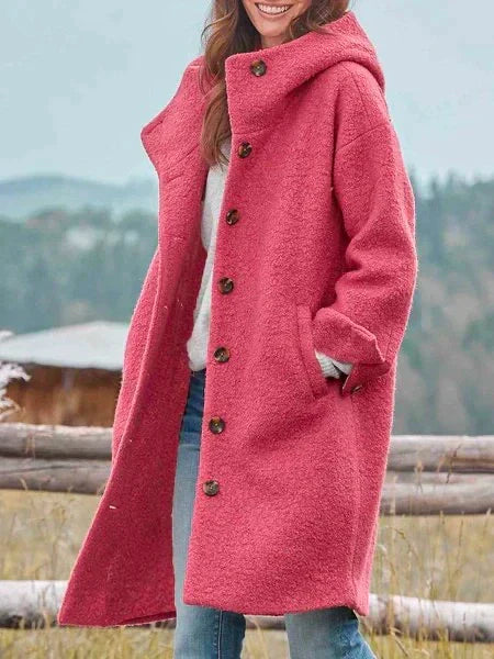 KL | Abrigo de lana oversize para mujer