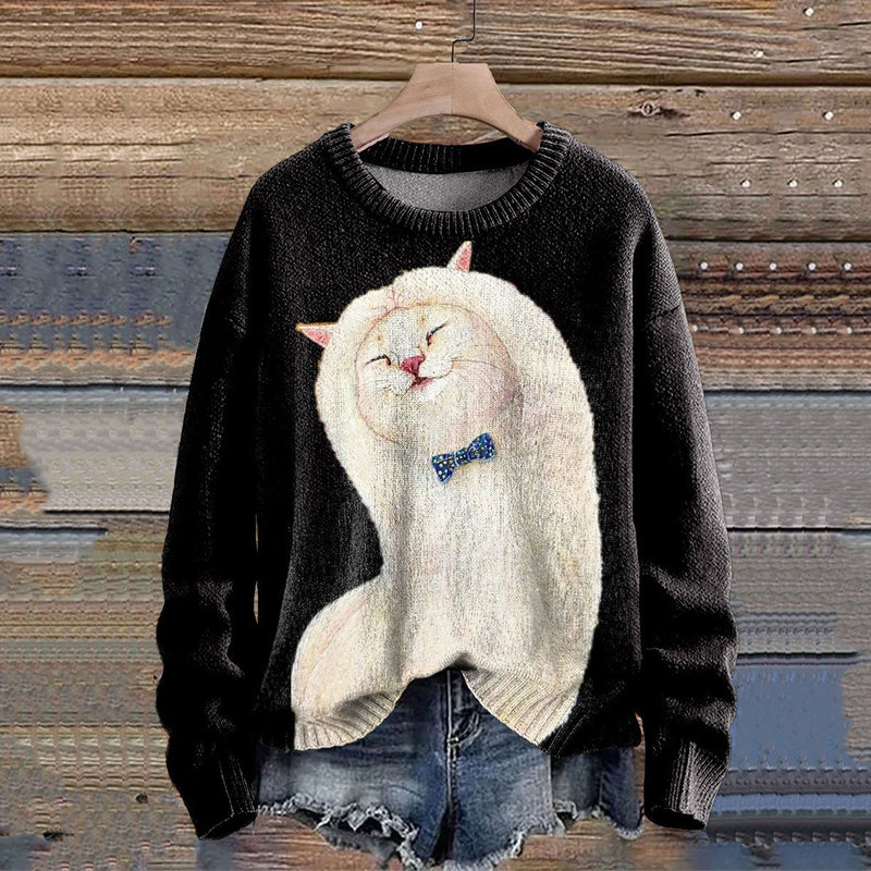 Suéter de estilo vintage atemporal