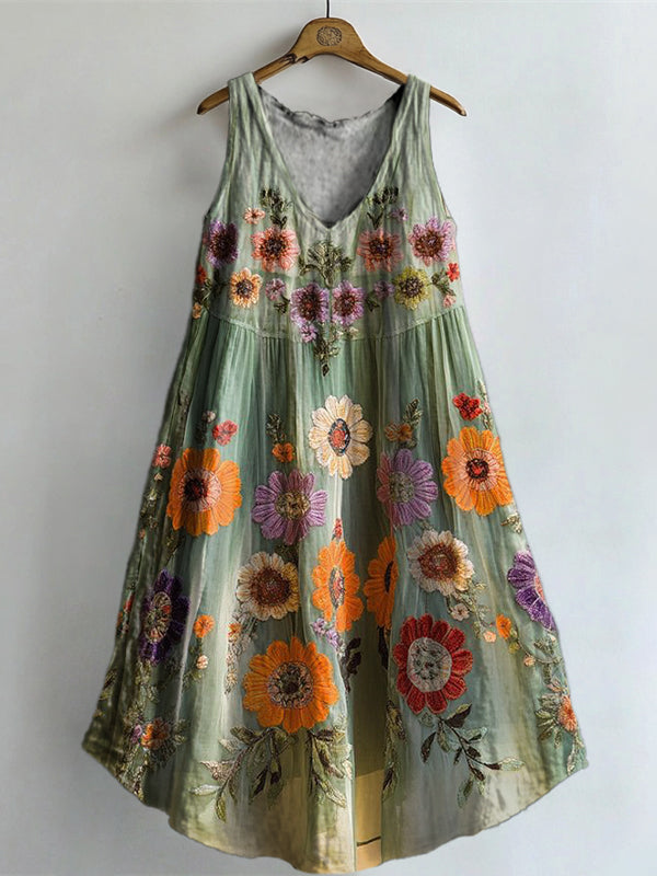 Vestido vintage clásico