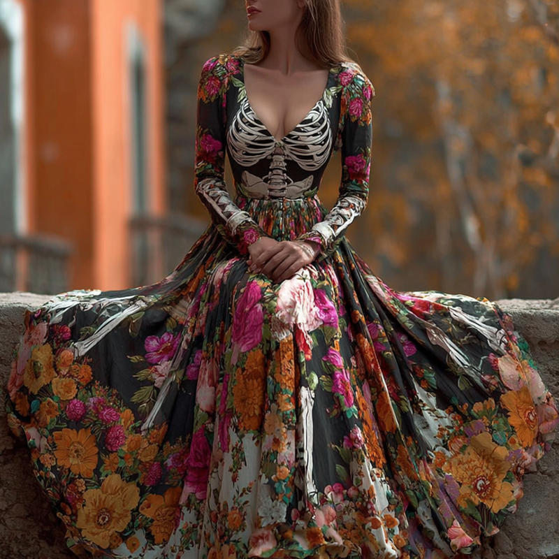 Vestido de estilo vintage atemporal