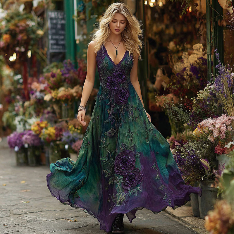 Vestido de estilo vintage atemporal
