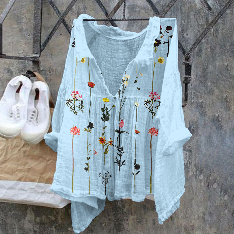 Camisa de estilo vintage atemporal