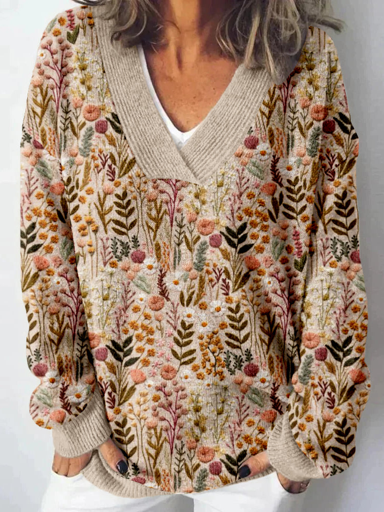 Suéter de estilo vintage atemporal