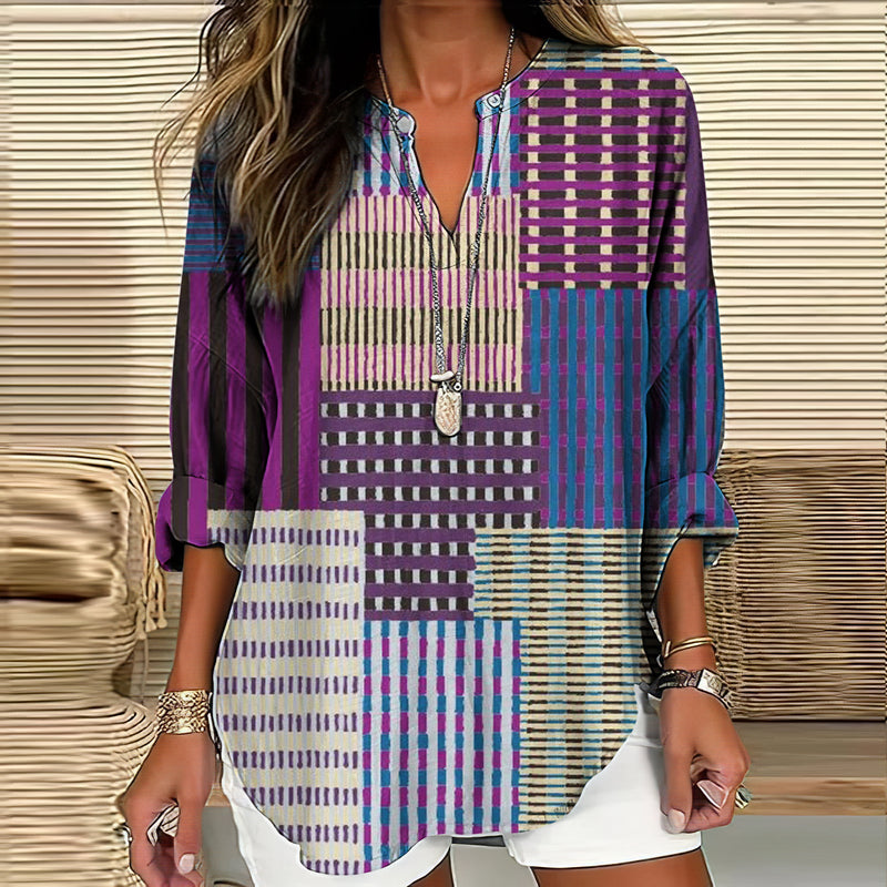 Camisa de estilo vintage atemporal