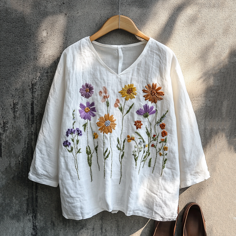 Blusa de diseño clásico