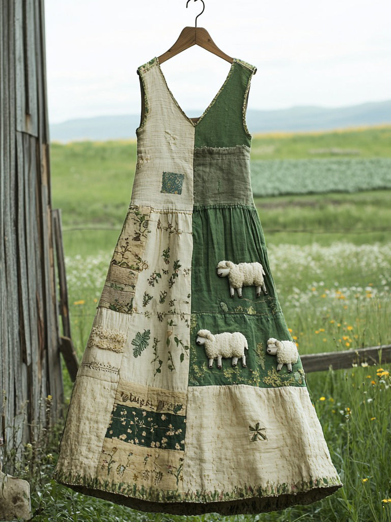Vestido de inspiración vintage