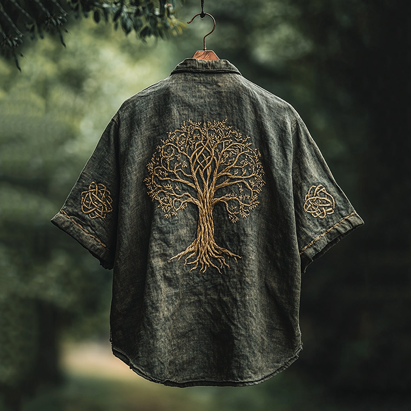 Camisa de inspiración vintage