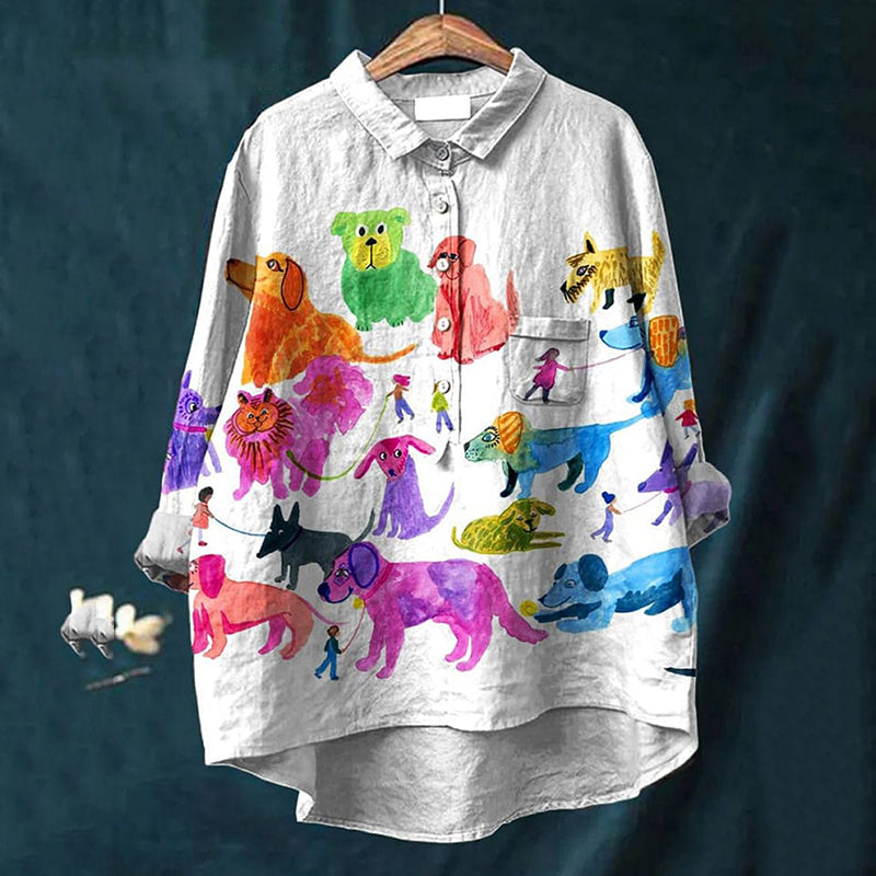Camisa de inspiración vintage