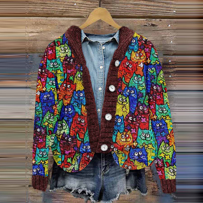 Cárdigan de estilo vintage atemporal