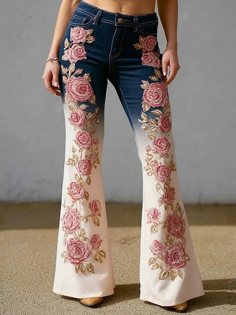 Pantalones de diseño elegante