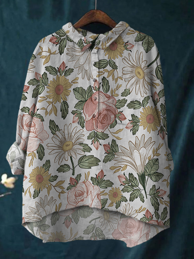 Camisa bellamente confeccionado