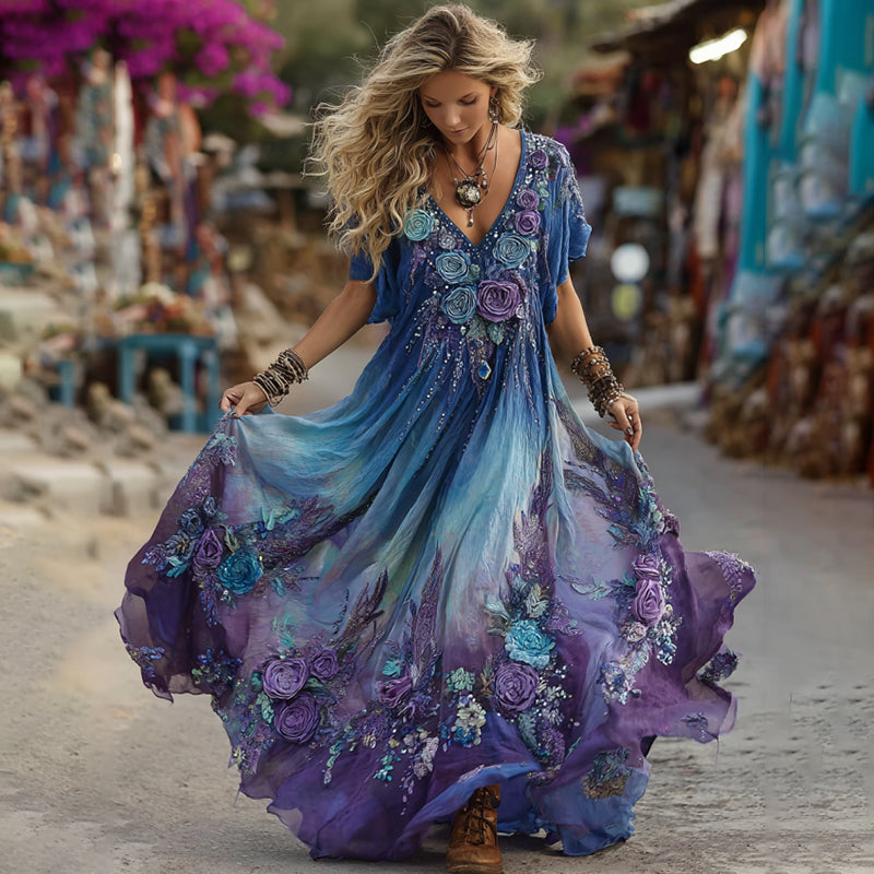 Vestido de inspiración vintage
