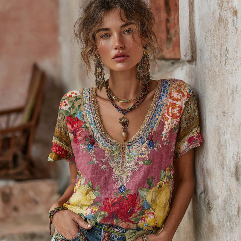 Camiseta de estilo vintage atemporal