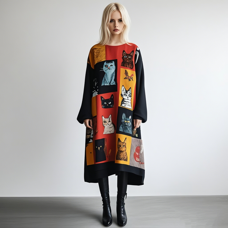 Vestido de diseño clásico