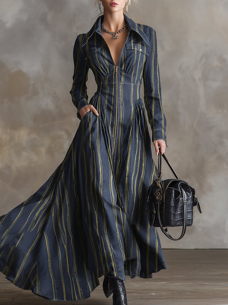 Vestido vintage clásico