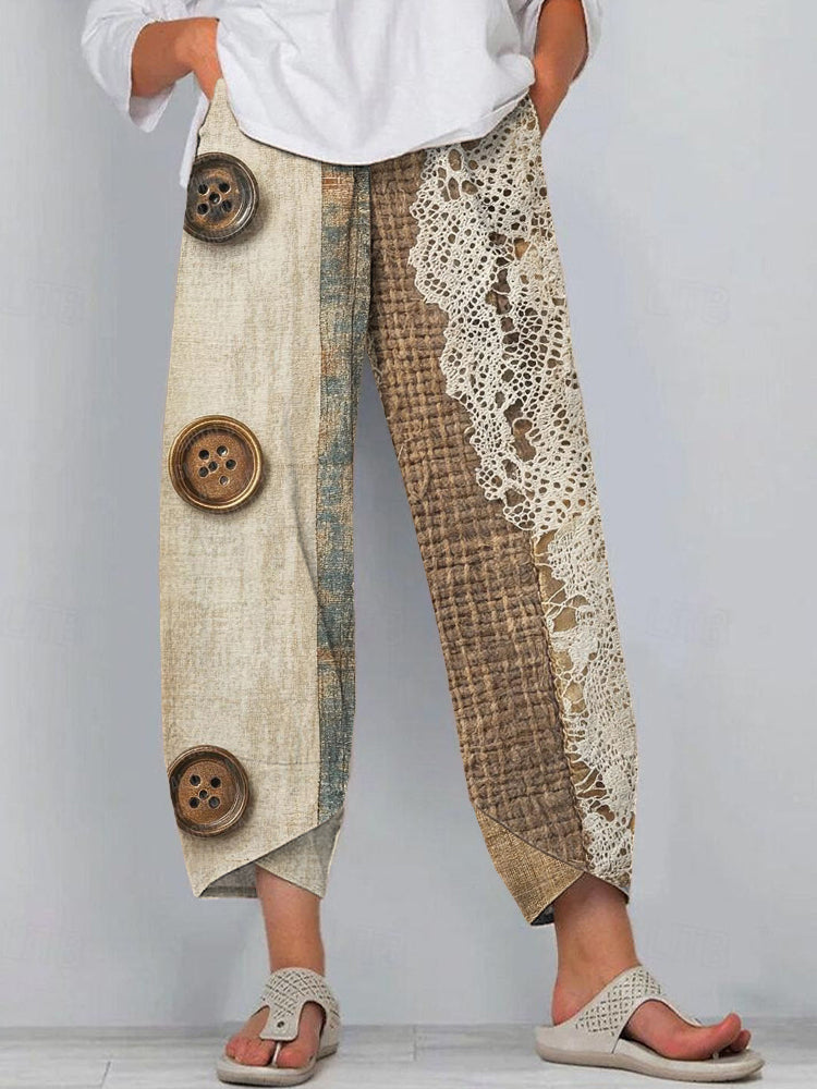 Pantalones de diseño elegante