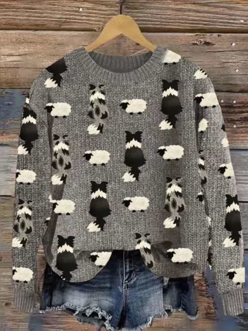 Suéter de diseño cuidado