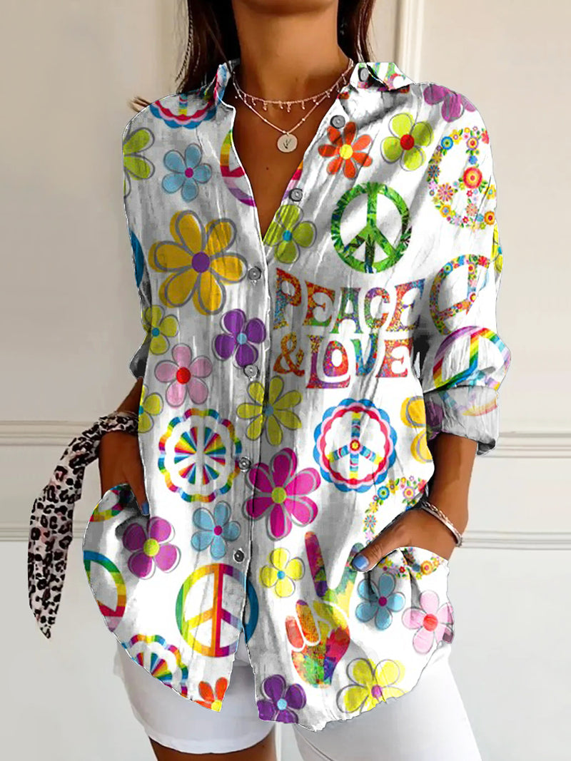 Camisa de estilo vintage atemporal