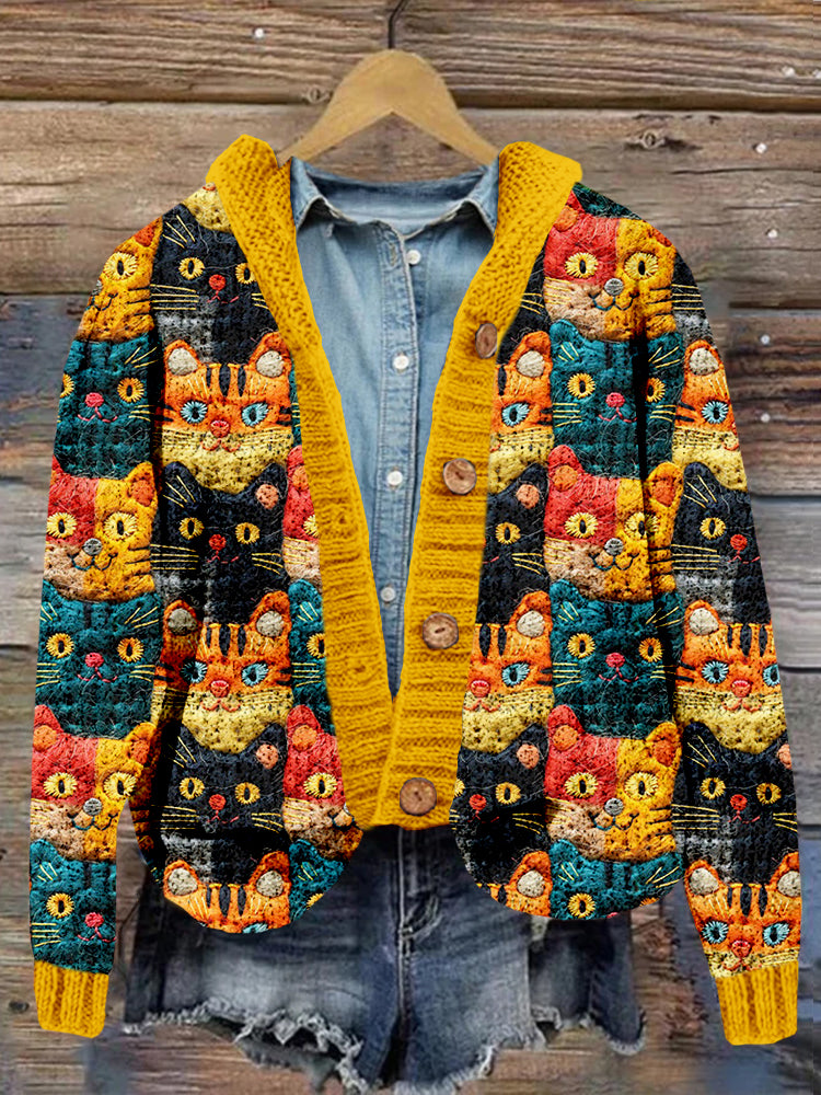 Cárdigan de estilo vintage atemporal