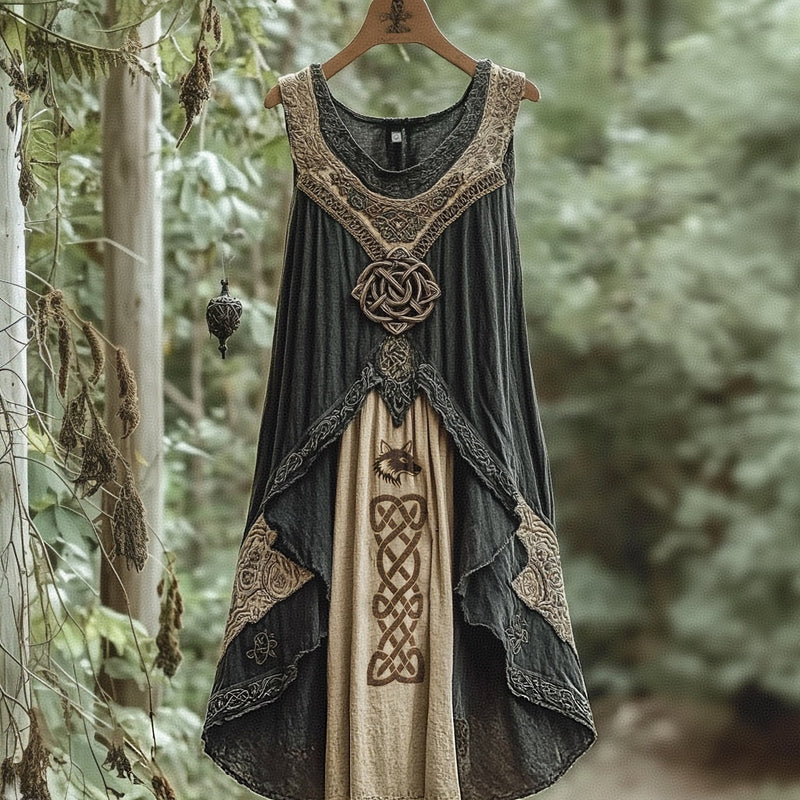 Vestido de inspiración vintage