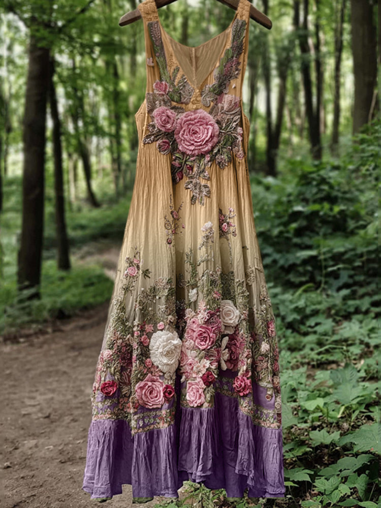 Vestido de estilo vintage atemporal