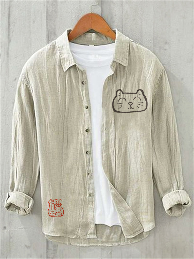 Camisa de estilo vintage atemporal